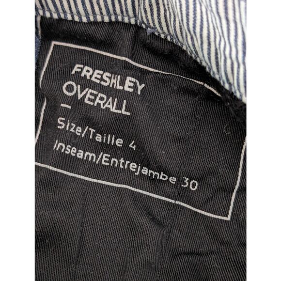 Dovetail Workwear Freshley Overalls Hickory Stripe 4/30 Vintage Finish Utility - Picture 11 of 12